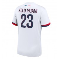 Billiga Paris Saint-Germain Randal Kolo Muani #23 Borta fotbollskläder 2024-25 Kortärmad